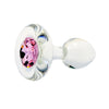 Pink Crystal Delight Butt Plug